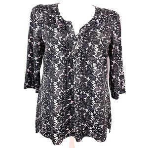 Plenty by Tracy Reese V-neck Tunic Top NWOT